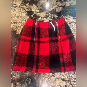 ASOS size 4 plaid mini skirt